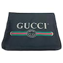 Gucci 500981 Black Leather Clutch Bag