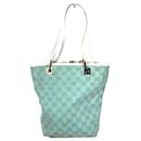 Borsa tote blu Gucci