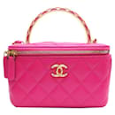 Bolsa de ombro Chanel Vanity para mulheres