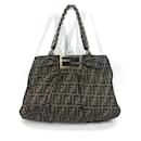 Fendi Bag Zucca Chain Shoulder Bag