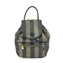 Fendi Vintage Brown and Black Backpack