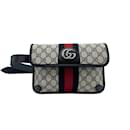 Bolsa de cintura Gucci Ophidia GG Supreme em lona