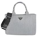 Prada Canapa Canvas Handbag