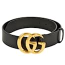 Ceinture en cuir Gucci GG Marmont