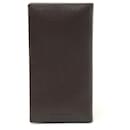 Bvlgari Long Bill Wallet in Chocolate Leather - Bulgari