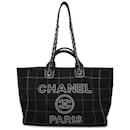 Borsa tote Chanel Deauville Coco Mark GM