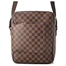 Sac à épaule Damier Ebene Louis Vuitton