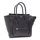 Sac à main en cuir noir Celine - Céline