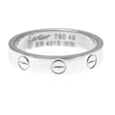 Cartier Love Mini Love Ring in White Gold