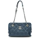 Bolsa Tote Chanel Matelassé Coco Mark Chain