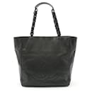 Chanel Coco Mark Plastic Chain Tote Bag