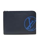 Louis Vuitton Epi LV Circle Pochette Jour GM Clutch Bag