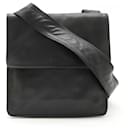 Chanel Black Leather Shoulder Bag Pochette