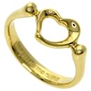 Tiffany & Co. 18K Yellow Gold Heart Band Ring