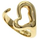 Anello a fascia in oro giallo 18K a forma di cuore Tiffany & Co.