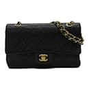 Sac à épaule à chaîne Chanel Matelassé Double Flap