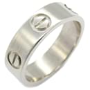 Cartier Love Band Ring in White Gold