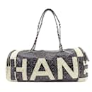 Chanel Coco Mark Camellia Boston Bag