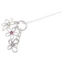 Tiffany Sterling Silver Necklace with Garnet and Peridot - Tiffany & Co