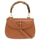 Gucci Bamboo Leather Handbag