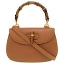 Gucci Bamboo Leather Handbag