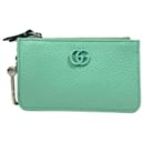 Porte-monnaie vert Gucci GG Marmont