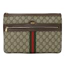 Bolsa Clutch Gucci Second Ophidia GG Supreme