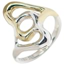 Tiffany & Co. Silver and Yellow Gold Band Ring