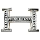 Hermes Constance Touareg Silver Belt Buckle - Hermès