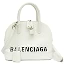 Sac à main en cuir Balenciaga VILLE TOP HANDLE S