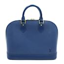 Louis Vuitton Alma Toledo Blue Handbag