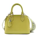 Bolso de hombro Alma BB amarillo Louis Vuitton