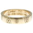 Cartier Happy Birthday Pink Gold Band Ring