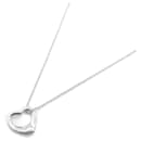 Tiffany & Co. Open Heart Necklace in Platinum