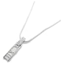 Tiffany & Co. Atlas 3P Diamond Necklace