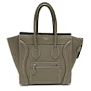 Sac à main Celine Micro Shopper en beige - Céline