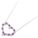 Collier Sentimental Heart Large Diamond Pink Sapphire de Tiffany & Co.