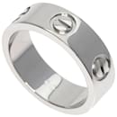 Cartier Love Ring in Platinum 950