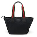 Gucci GG Canvas Sherry Line Tote Bag