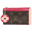 Portefeuille/porte-monnaie zippé Monogram Louis Vuitton