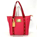 Louis Vuitton Antigua Cabas MM Pink Tote Handbag