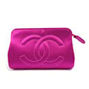 Chanel Purple Pouch Accessory Case