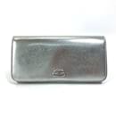 Balenciaga Silver Long Wallet