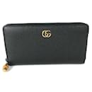 Portefeuille long Gucci GG Marmont en bambou