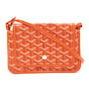 Bolso de hombro Goyard naranja ciruela