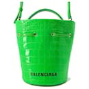 Balenciaga Handbag Drawstring Bucket XS