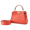 Fendi Peekaboo Leather Handbag