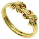 Tiffany Double Signature Ring in 18K Yellow Gold - Tiffany & Co