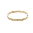 Cartier Love Bracelet Half Diamond in Yellow Gold