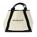 Balenciaga Navy Cabas M Handbag